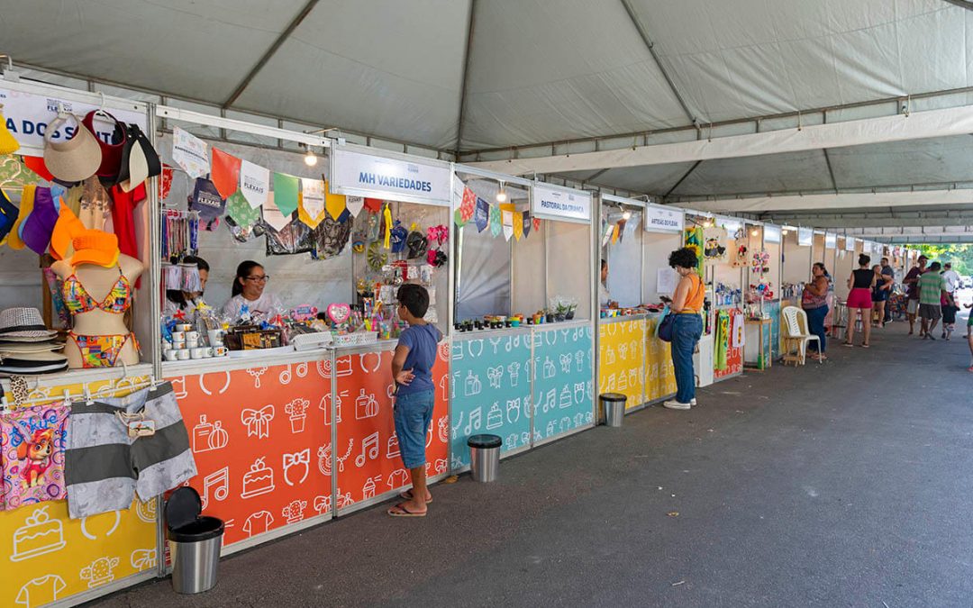 Feira no Flexal reuniu oportunidades de negócios, lazer e cuidados com a saúde e beleza